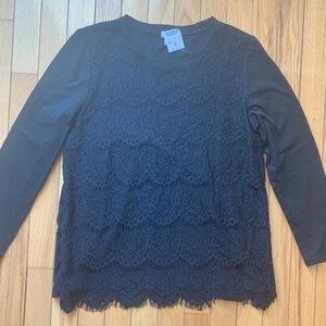 J. Crew Lace Top